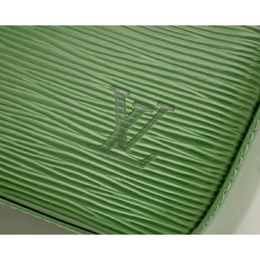 Louis Vuitton Sablon Epi Green Handbag - Picture 9 of 9